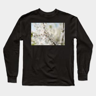 White cherry flowers Long Sleeve T-Shirt